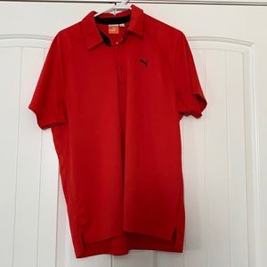 Red Puma Men’s Golf Polo